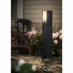 Luminaires Philips Borne lumineuse Philips Hue White Turaco LED Anthracite, 1 lumière