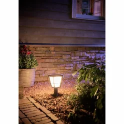 Luminaires Philips Borne lumineuse Philips Hue Ambiance White & Color Econic LED Noir, 1 lumière, Changeur de couleurs
