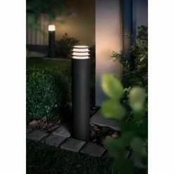 Luminaires Philips Borne lumineuse Philips Hue Ambiance White Lucca LED Anthracite, 1 lumière