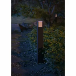 Luminaires Philips Borne lumineuse Philips Hue White Fuzo LED Noir, 1 lumière