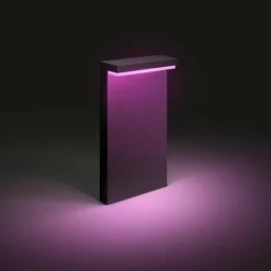 Luminaires Philips Borne lumineuse Philips Hue Nyro LED Noir, 1 lumière, Changeur de couleurs