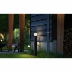 Luminaires Philips Borne lumineuse Philips Stock LED Anthracite, 1 lumière