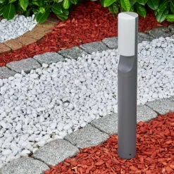 hofstein Borne lumineuse Porus LED Anthracite, 1 lumière