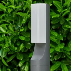 hofstein Borne lumineuse Porus LED Anthracite, 1 lumière