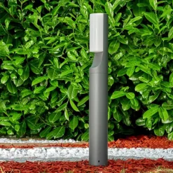 hofstein Borne lumineuse Porus LED Anthracite, 1 lumière