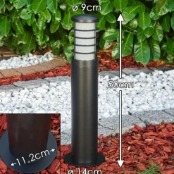 hofstein Borne lumineuse Rothenkrug Noir, 1 lumière