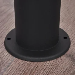 hofstein Borne lumineuse Ruti Noir, 1 lumière, Détecteur de mouvement