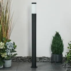 hofstein Borne lumineuse Ruti Noir, 1 lumière