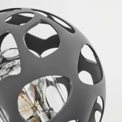 hofstein Borne lumineuse Saaseg Noir, 3 lumières