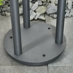 hofstein Borne lumineuse Saaseg Noir, 3 lumières