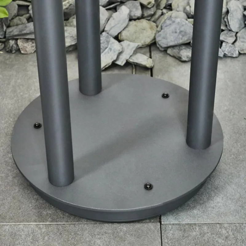 hofstein Borne lumineuse Saaseg Noir, 3 lumières