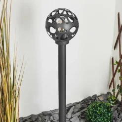 hofstein Borne lumineuse Saaseg Noir, 1 lumière