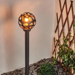 hofstein Borne lumineuse Saaseg Noir, 1 lumière