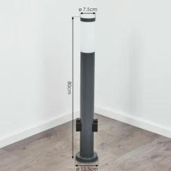 hofstein Borne lumineuse Sessa Anthracite, 1 lumière