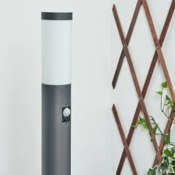 hofstein Borne lumineuse Sessa Anthracite, 1 lumière, Détecteur de mouvement