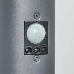 hofstein Borne lumineuse Sessa Anthracite, 1 lumière, Détecteur de mouvement