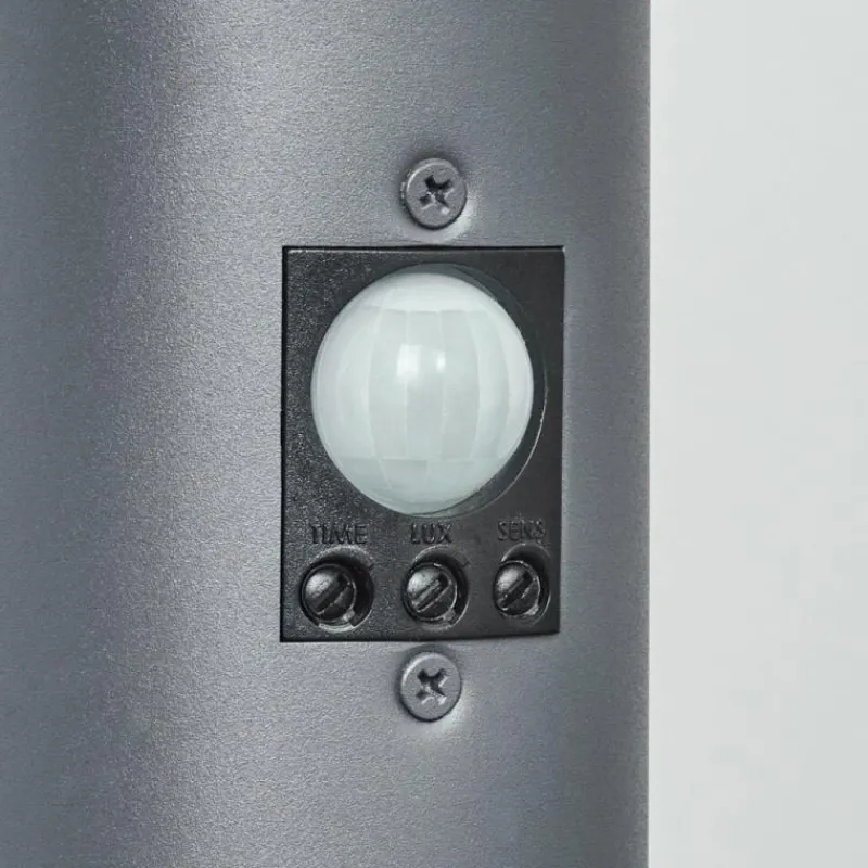 hofstein Borne lumineuse Sessa Anthracite, 1 lumière, Détecteur de mouvement