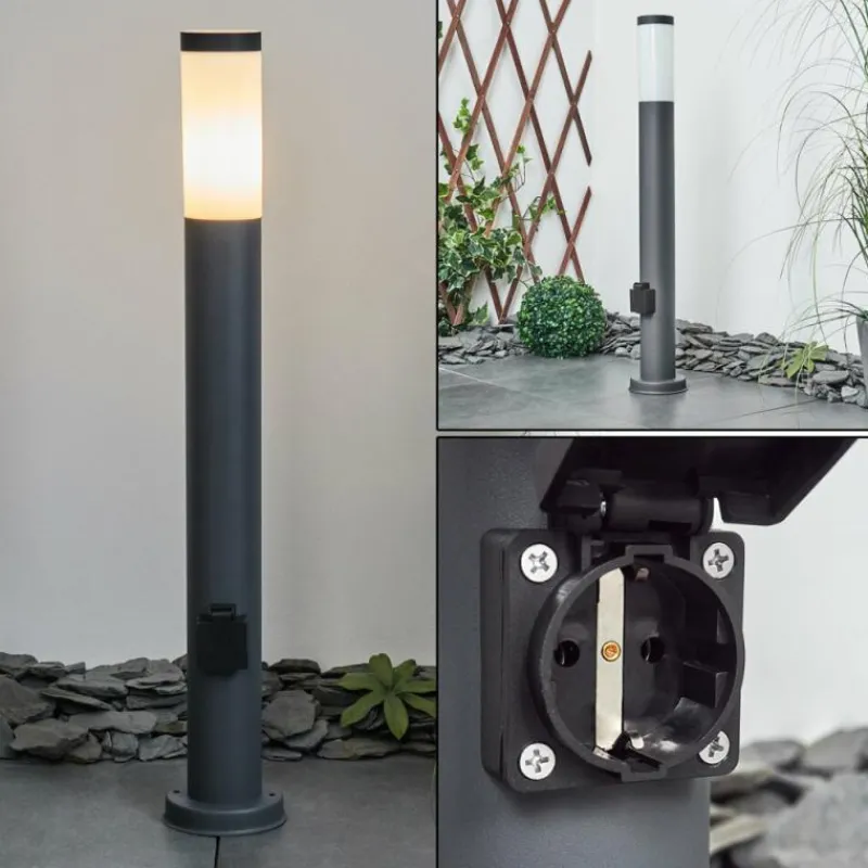 hofstein Borne lumineuse Sessa Anthracite, 1 lumière