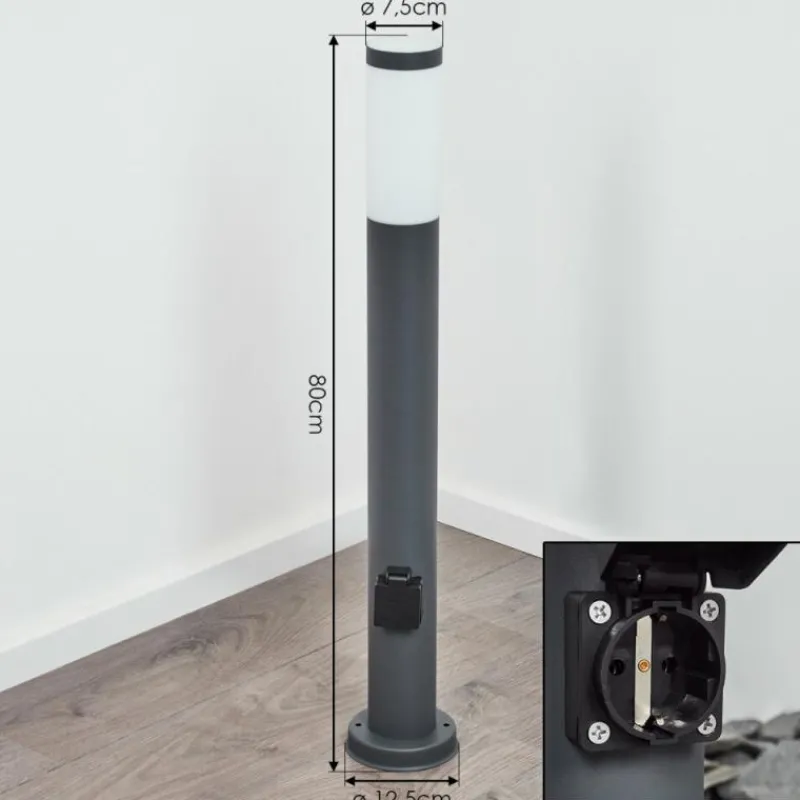 hofstein Borne lumineuse Sessa Anthracite, 1 lumière