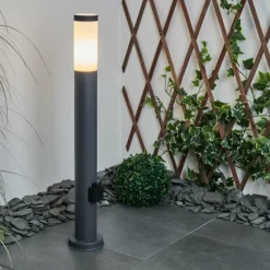 hofstein Borne lumineuse Sessa Anthracite, 1 lumière