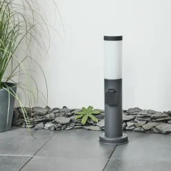 hofstein Borne lumineuse Sessa Anthracite, 1 lumière