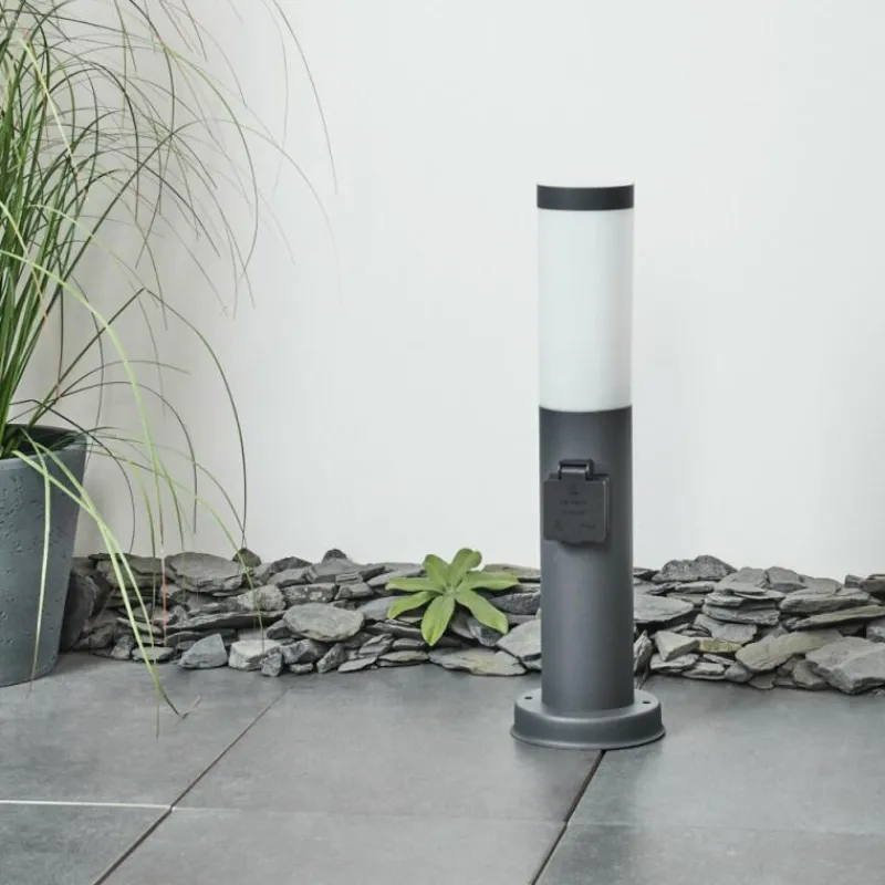 hofstein Borne lumineuse Sessa Anthracite, 1 lumière