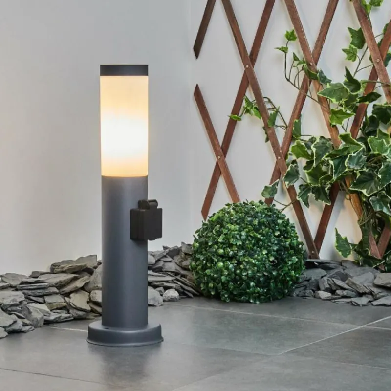 hofstein Borne lumineuse Sessa Anthracite, 1 lumière