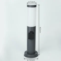 hofstein Borne lumineuse Sessa Anthracite, 1 lumière