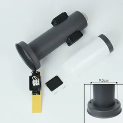 hofstein Borne lumineuse Sessa Anthracite, 1 lumière