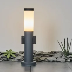 hofstein Borne lumineuse Sessa Anthracite, 1 lumière
