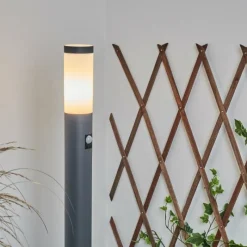 hofstein Borne lumineuse Sessa Anthracite, 1 lumière, Détecteur de mouvement
