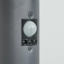 hofstein Borne lumineuse Sessa Anthracite, 1 lumière, Détecteur de mouvement