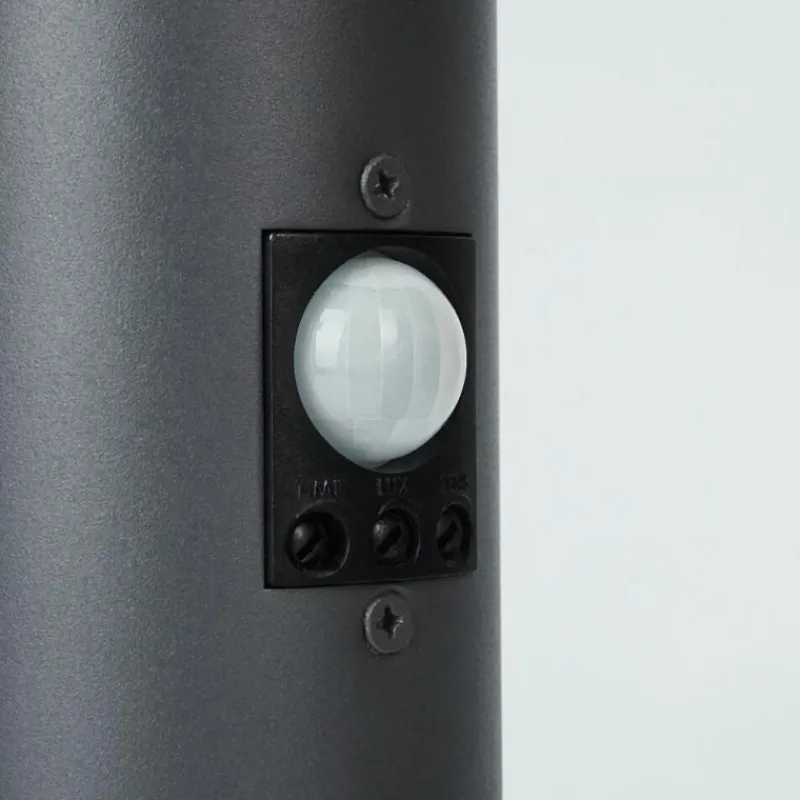 hofstein Borne lumineuse Sessa Anthracite, 1 lumière, Détecteur de mouvement