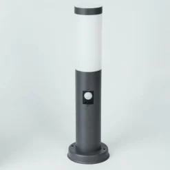 hofstein Borne lumineuse Sessa Anthracite, 1 lumière, Détecteur de mouvement