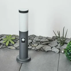 hofstein Borne lumineuse Sessa Anthracite, 1 lumière, Détecteur de mouvement