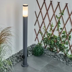 hofstein Borne lumineuse Sessa Anthracite, 1 lumière