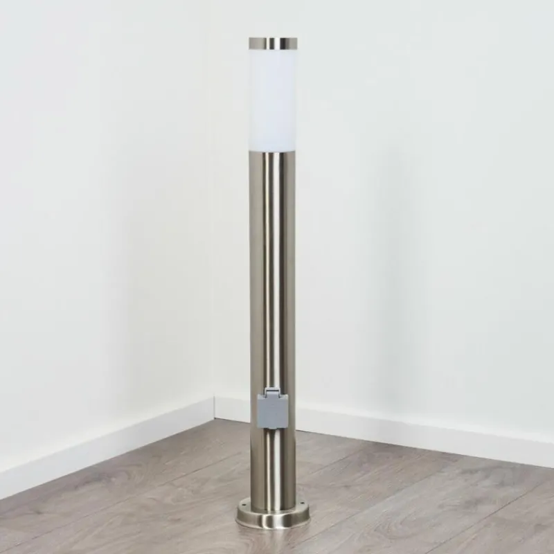 hofstein Borne lumineuse Sessa Nickel mat, 1 lumière