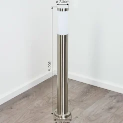 hofstein Borne lumineuse Sessa Nickel mat, 1 lumière