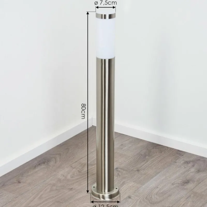 hofstein Borne lumineuse Sessa Nickel mat, 1 lumière