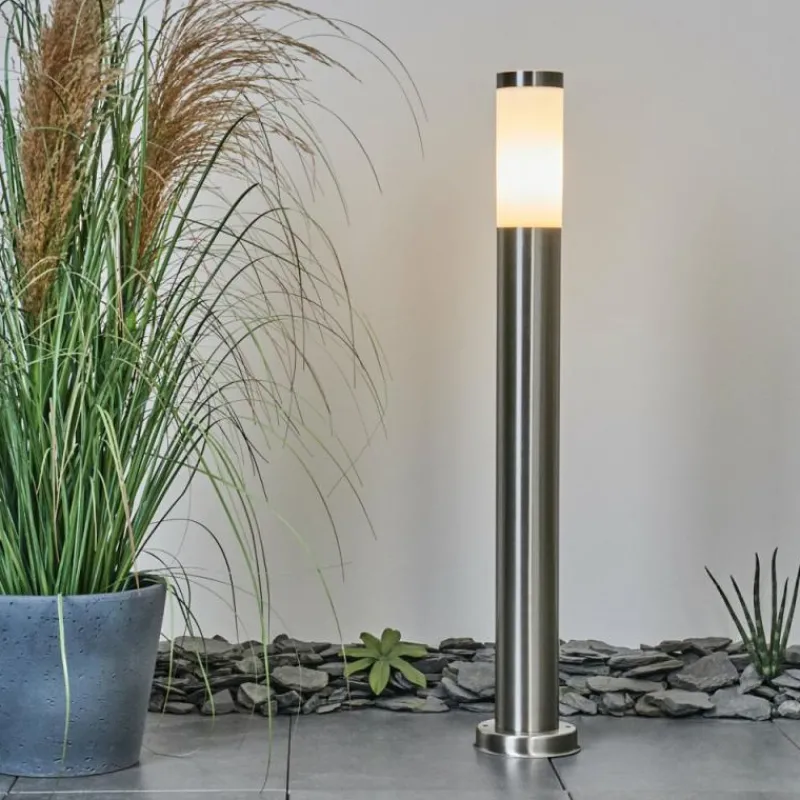 hofstein Borne lumineuse Sessa Nickel mat, 1 lumière