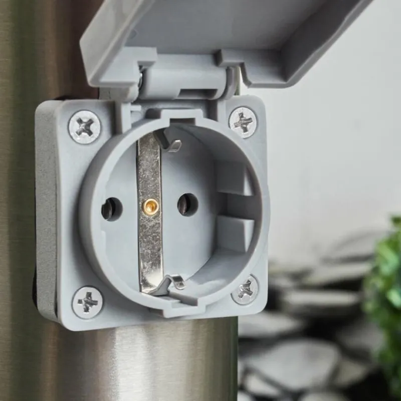 hofstein Borne lumineuse Sessa Nickel mat, 1 lumière