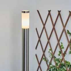 hofstein Borne lumineuse Sessa Nickel mat, 1 lumière