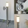 hofstein Borne lumineuse Sessa Nickel mat, 1 lumière, Détecteur de mouvement