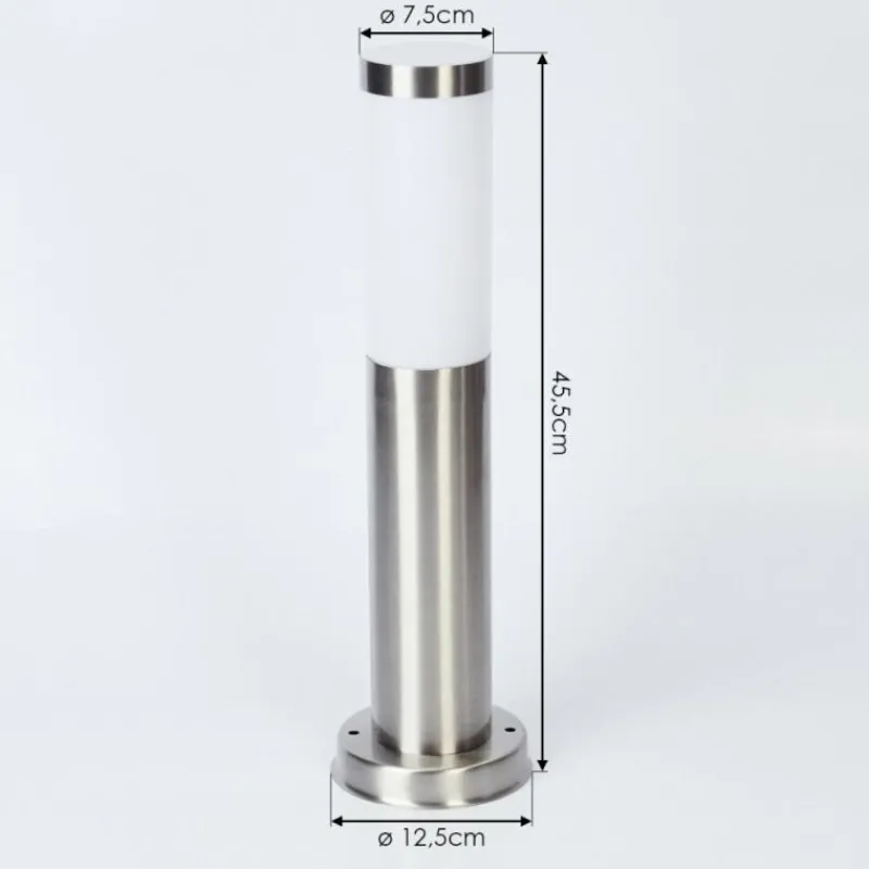 hofstein Borne lumineuse Sessa Nickel mat, 1 lumière