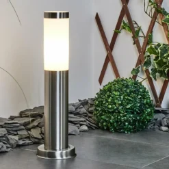 hofstein Borne lumineuse Sessa Nickel mat, 1 lumière