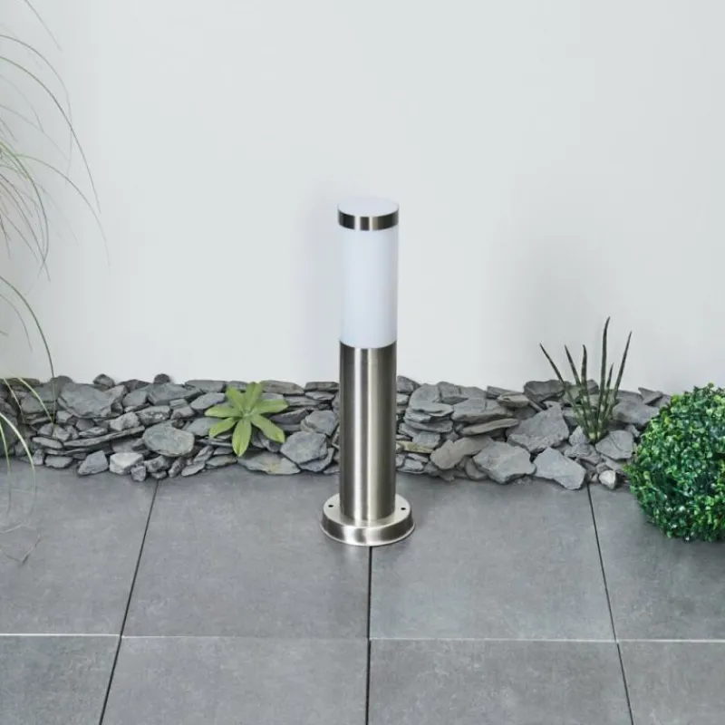 hofstein Borne lumineuse Sessa Nickel mat, 1 lumière