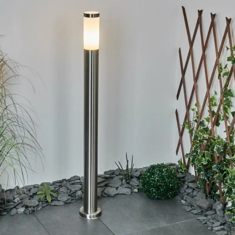 hofstein Borne lumineuse Sessa Nickel mat, 1 lumière