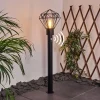 Lampes Vintages & Rétros-hofstein Borne lumineuse Solda Noir, 1 lumière, Détecteur de mouvement
