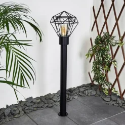 hofstein Borne lumineuse Solda Noir, 1 lumière