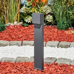 hofstein Borne lumineuse Spidern LED Anthracite, 1 lumière